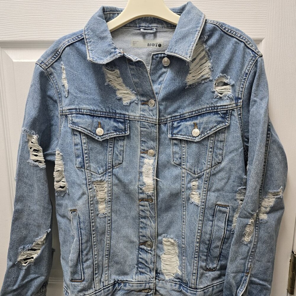 MOTO Women's Denim Jacket 8